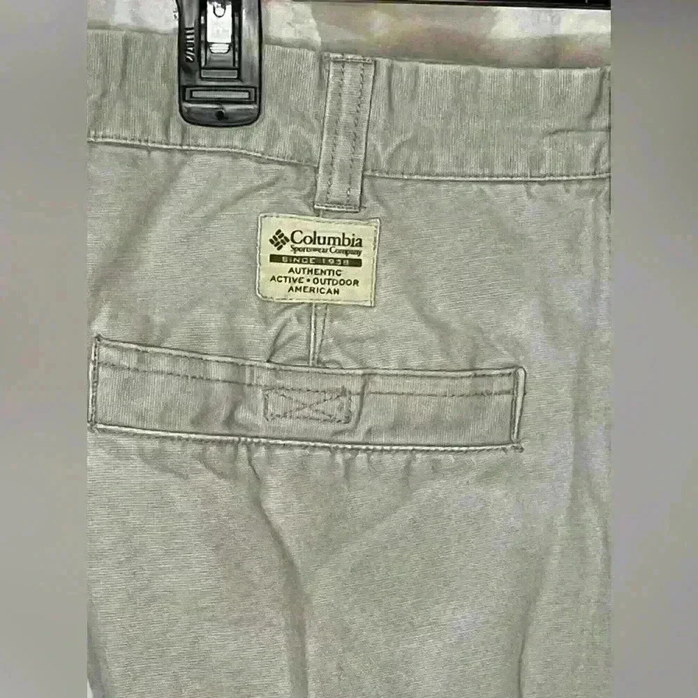 “Columbia Men’s Beige Outdoor Chino Pants Size 36x30 Cotton Hiking Casual” - Picture 2 of 5